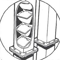 korečkový elevátor KBE Kongskilde - průřez