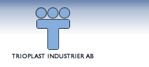 Logo firmy Trioplast AB, výrobce senážních fólií Triowrap