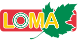 Logo výrobce zemědělské techniky Loma
